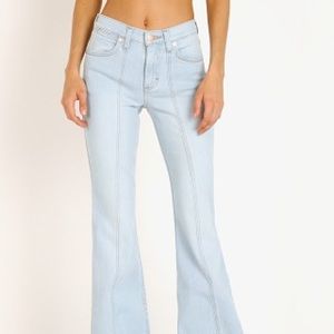 Wrangler high rise flares